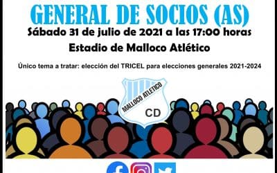 Asamblea de socios para Elecciones del TRICEL