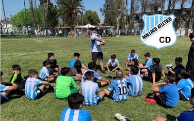 Exitosa jornada deportiva de Escuela de Fútbol de Malloco Atlético versus Colo Colo filial Malloco