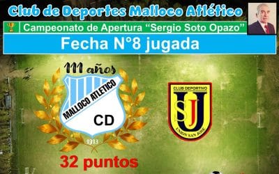 Malloco Atlético se afianza en el 1er lugar del Campeonato “Sergio Soto Opazo” a falta de 2 fechas para el final. ¡Vamos!