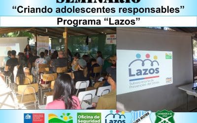 Padres y apoderados de nuestra Escuela de Fútbol participaron de Seminario “Criando adolescentes responsables” del Programa Gubernamental “Lazos”