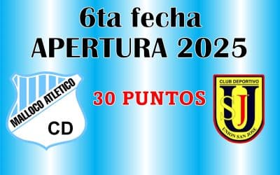 Visitamos a Unión San José y logramos 30 puntos por la 6ta fecha del Apertura 2025