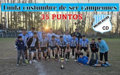 Linda costumbre de ser campeón. Malloco Atlético se coronó campeón del Apertura 2025 Grupo A