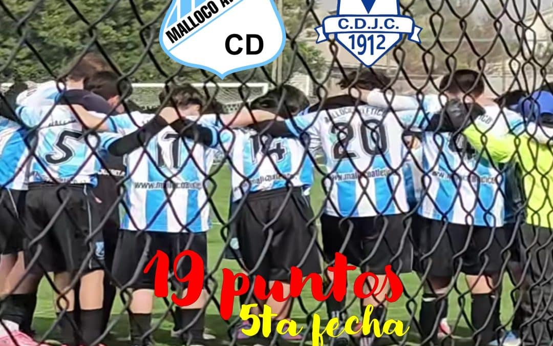En la siempre complicada visita a Julio Covarrubias, por la 5ta fecha, sumamos 19 puntos en el Campeonato Oficial.  Esto recién comienza, Vamos Malloco Atlético.