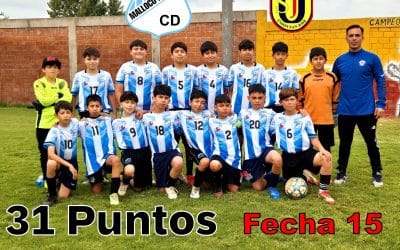 Sumamos 31 puntos por la fecha 15 del Campeonato Oficial 2025 ante Unión San José