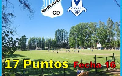 Disputados encuentros por la fecha 16 del Campeonato Oficial 2025 versus Julio Covarrubias, sumando para la tabla general 17 puntos