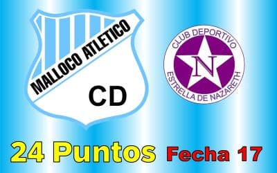 Sumamos 24 puntos en la visita a Nazareth por la fecha 17 del Campeonato Oficial 2025