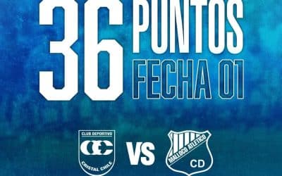 Comenzamos el Apertura con 36 puntos de visita ante Cristal Chile