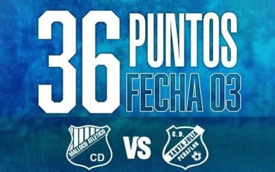 36 puntos por la fecha 3 del Apertura 2026 versus Santa Julia